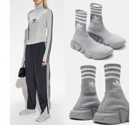 Balenciaga X Adidas Speed LT Unisex Knit Sock Sneakers Shoes 35