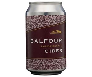 Balfour Cider Medium-Dry English Craft Cider from Kent, 12 x 330ml Cans Case, 5.4% ABV, Lightly Sparkling Orchard Apple, Gluten Free & Vegan, Serve Chilled for Picnics & Parties