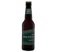 Balfour Lager Pilsner-Style Craft Beer from Kent, England, Case of 6 x 330ml Bottles, 5% ABV - Gluten-Free & Vegan-Friendly, Aged 2 months with Burgundy wine yeast, premium for sharing & gifting