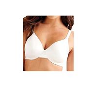Bali A Smooth U-Underwire Bra, Smoothing Shapewear Bra, Concealed Bra with Full Coverage and Smoothing Front to Back, White/Opulent Garden, 38D, White, 38D