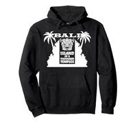 Bali Barong Mask Island of a thousand Temples Gate Souvenir Pullover Hoodie
