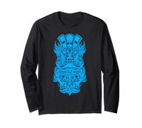 Bali Barong Mask Mythology Tradition Customs Gift Asia Ubud Long Sleeve T-Shirt