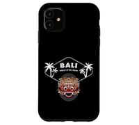 Bali Barong Mask Palms Indonesia Penida Gift Ubud Souvenir Case for iPhone 11