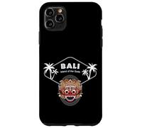 Bali Barong Mask Palms Indonesia Penida Gift Ubud Souvenir Case for iPhone 11 Pro Max