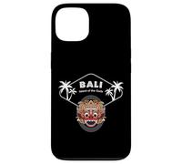Bali Barong Mask Palms Indonesia Penida Gift Ubud Souvenir Case for iPhone 13