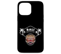 Bali Barong Mask Palms Indonesia Penida Gift Ubud Souvenir Case for iPhone 13 Pro Max