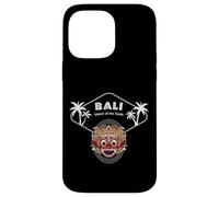 Bali Barong Mask Palms Indonesia Penida Gift Ubud Souvenir Case for iPhone 14 Pro Max