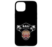 Bali Barong Mask Palms Indonesia Penida Gift Ubud Souvenir Case for iPhone 15 Plus