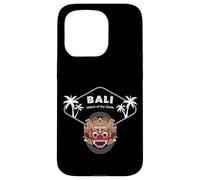 Bali Barong Mask Palms Indonesia Penida Gift Ubud Souvenir Case for iPhone 15 Pro