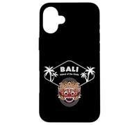 Bali Barong Mask Palms Indonesia Penida Gift Ubud Souvenir Case for iPhone 16 Plus