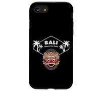 Bali Barong Mask Palms Indonesia Penida Gift Ubud Souvenir Case for iPhone SE (2020) / 7/8