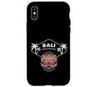 Bali Barong Mask Palms Indonesia Penida Gift Ubud Souvenir Case for iPhone X/XS