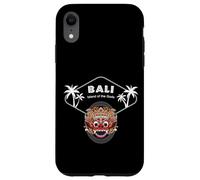 Bali Barong Mask Palms Indonesia Penida Gift Ubud Souvenir Case for iPhone XR