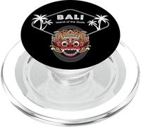 Bali Barong Mask Palms Indonesia Penida Gift Ubud Souvenir PopSockets PopGrip for MagSafe