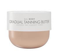 Bali Body Gradual Tanning Butter | Buildable, Natural Tan in 6-8 Hours | Antioxidant-Rich, Subtle Gold Shimmer | For All Skin Types, Including Sensitive Skin (200 ml/6.76 fl oz)