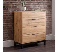 Bali Chest - 4 Drawer - Oak
