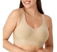 Bali Comfort Revolution Women`s Smart Sizes Shaping Wirefree Bra, 3488, M, Nude