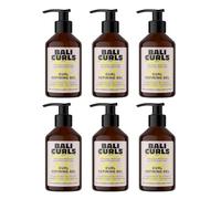 Bali Curls Curl Defining Gel 6 x 150 ml - Defining Curl Gel with Linseed and Ylang Ylang Extract - Vegan Curl Gel for Smooth and Defined Curls - Curl Care for Natural Curls