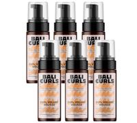 Bali Curls Curl Volume Foam - Lightweight Styling Foam for Curls - Airy Curl Foam for Voluminous Hair - Hair Foam for Extra Hold and Smooth Styling Results (6 x 150 ml)