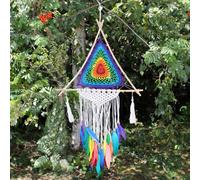 Bali Dreamcatcher - Large Multi Pyramid Boho Wall Decor