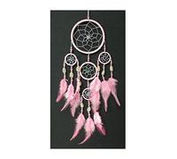 Bali DREAMCATCHER PINK COWRIE SHELL DREAM CATCHER light pink