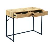 Bali - Dressing Table Desk - Oak - Wooden - Happy Beds