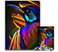 Bali Feathered Beauty 1000 Piece Jigsaw Puzzles for Adults Challenging Puzzles Home Decor Brain Teaser Game for Teenagers & Family Interaction 1000 PCS(38x26cm)
