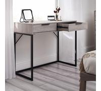 Bali Grey Oak Dressing Table - 2 Drawer