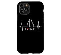 Bali Heartbeat Heavens Gate Indonesia Lover Heart Love Bali Case for iPhone 11 Pro