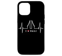 Bali Heartbeat Heavens Gate Indonesia Lover Heart Love Bali Case for iPhone 12/12 Pro