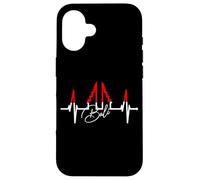 Bali Heartbeat Heavens Gate Indonesia Lover Heart Love Bali Case for iPhone 16