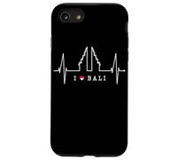 Bali Heartbeat Heavens Gate Indonesia Lover Heart Love Bali Case for iPhone SE (2020) / 7/8