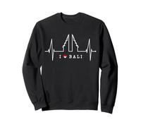 Bali Heartbeat Heavens Gate Indonesia Lover Heart Love Bali Sweatshirt
