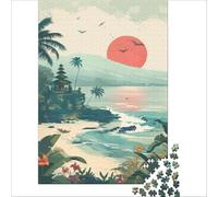 Bali, Indonesia 1000 Piece Jigsaws for Adults | meaningful gift for mum to enjoy a peaceful relaxing afternoon with a cup of tea and some quiet time38x26cm