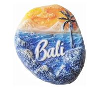 Bali Indonesia 3D Fridge Magnet Souvenir Gift,Resin Handmade Bali Refrigerator Magnet Home & Kitchen Decoration Collection