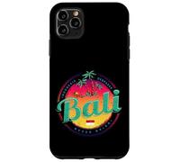 Bali Indonesia Retro Sunset Vintage Souvenir Case for iPhone 11 Pro Max