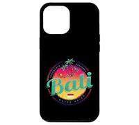 Bali Indonesia Retro Sunset Vintage Souvenir Case for iPhone 12 Pro Max