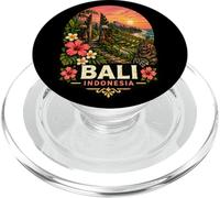 Bali Indonesia Romantic Sunset Travel Design PopSockets PopGrip for MagSafe