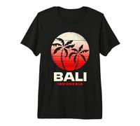 Bali Indonesia Sunset Design Balinese Beach Wear Premium T-Shirt