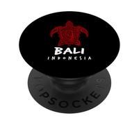 Bali Indonesia Tribal Sea Turtle Island Design PopSockets Adhesive PopGrip