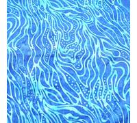Bali Indonesian Batiks Premium Cotton Craft Hand Dyed Fabric 0.5m Free Shipping (7d Blue Dots Pattern)