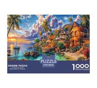 Bali Island 1000 Piece Jigsaw Puzzle for Adults - A Great Gift Idea for Men & Women, Challenging Wall Art for Home Decoration 38x26cm/1000pcs
