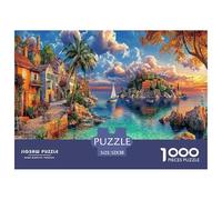 Bali Island 1000 Piece Jigsaw Puzzle for All Ages - Eco-Friendly Recycled Paper, A Great Gift Idea And Home Decoration Project 52x38cm/1000pcs