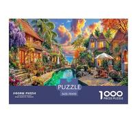 Bali Island Jigsaw Puzzles, 1000 Pieces Impossible Puzzle Challenge Toy for Adults& Kids Age 12 Years Up 70x50cm/1000pcs