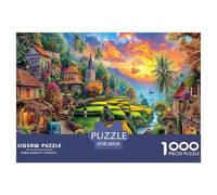 Bali Island Puzzles for Adults, 1000 Piece Impossible Puzzles Challenge Toy, Home Decoration 38x26cm/1000pcs