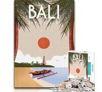 Bali Jigsaw Puzzles for Adults 1000,for Educational Game Challenge Toy for Is Ideal As A Gift for The Whole Family 38x26cm