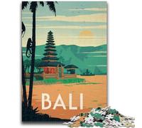Bali Jigsaw Puzzles for Teenagers,Family Game Stress Reliever Difficult Challenge Artists Collection,Fine Art (50x75cm)