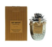 Bali Mantra Camellia Glass Silver Kafir Lime Candle 500g
