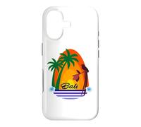Bali Palms tropical Bird Sunset Ubud Travel Lombok Souvenir Case for iPhone 17