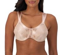 Bali Satin Tracings Minimizer Bra, Underwire Bra, Full-Coverage Bra, Maximum Support Minimizer Underwire Bra, Rosewood, 36F